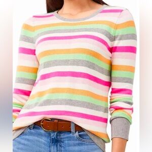 NWT Vince Camuto Multi-Color Striped Sweater